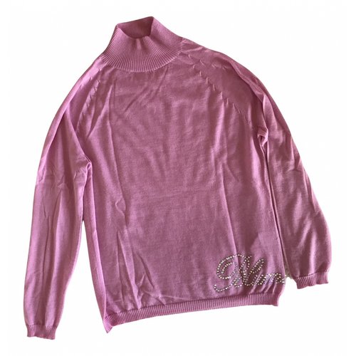 Pre-owned Blumarine Cashmere Jumper In Pink