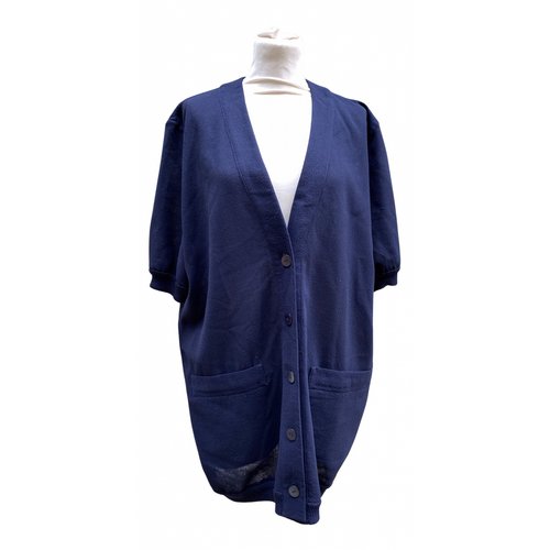 Pre-owned Agnona Silk Blazer In Blue