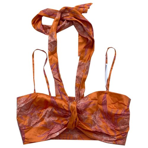 Pre-owned Alexis Camisole In Orange
