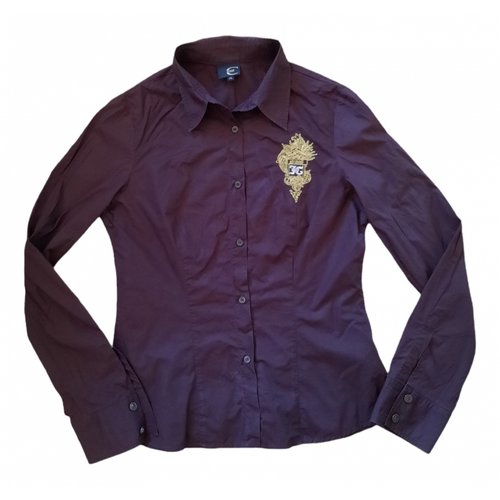 Pre-owned Just Cavalli Shirt In Burgundy