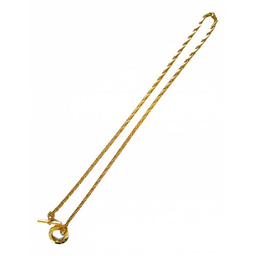 Pre-owned Celine Necklace In Gold