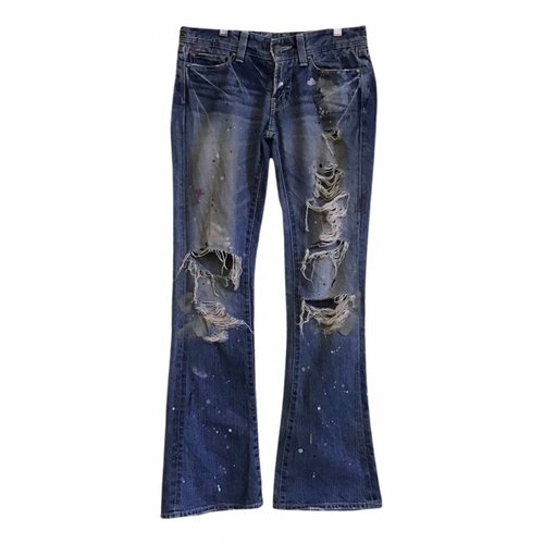 Pre-owned Vanquish Jeans In Blue
