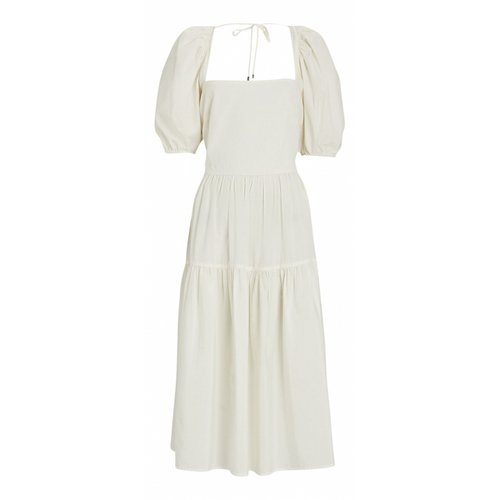 Pre-owned Jonathan Simkhai Mid-length Dress In White