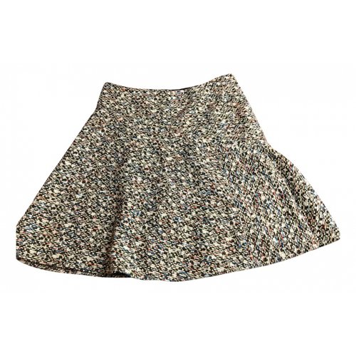 Pre-owned Akris Punto Mini Skirt In Multicolour