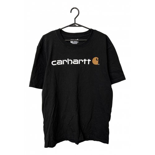 Pre-owned Carhartt T-shirt In Black