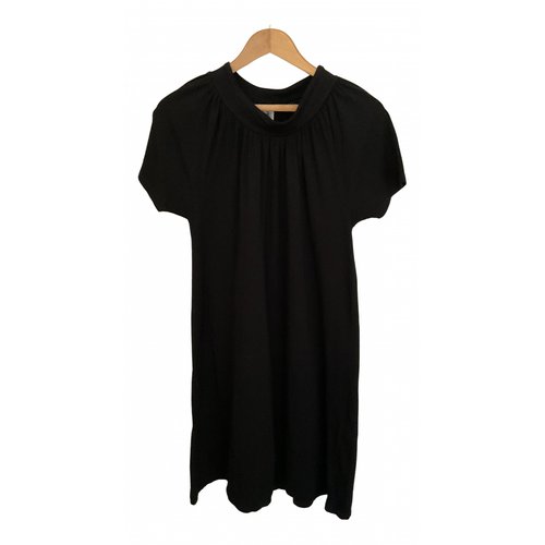 Pre-owned Petit Bateau Mid-length Dress In Black