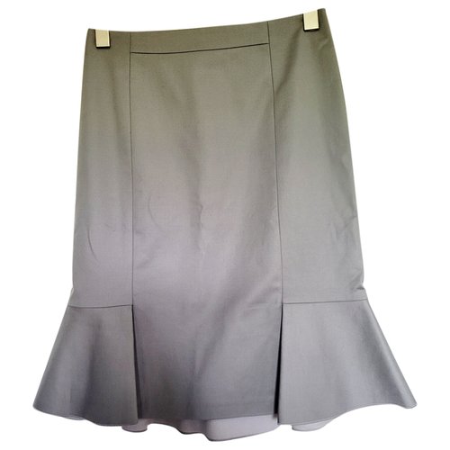 Pre-owned Dorothee Schumacher Mid-length Skirt In Grey