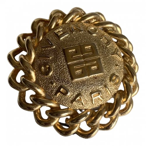 Pre-owned Givenchy Pin & Brooche In Gold