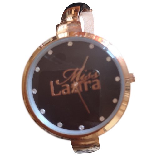 Pre-owned Laura Biagiotti Watch In Gold