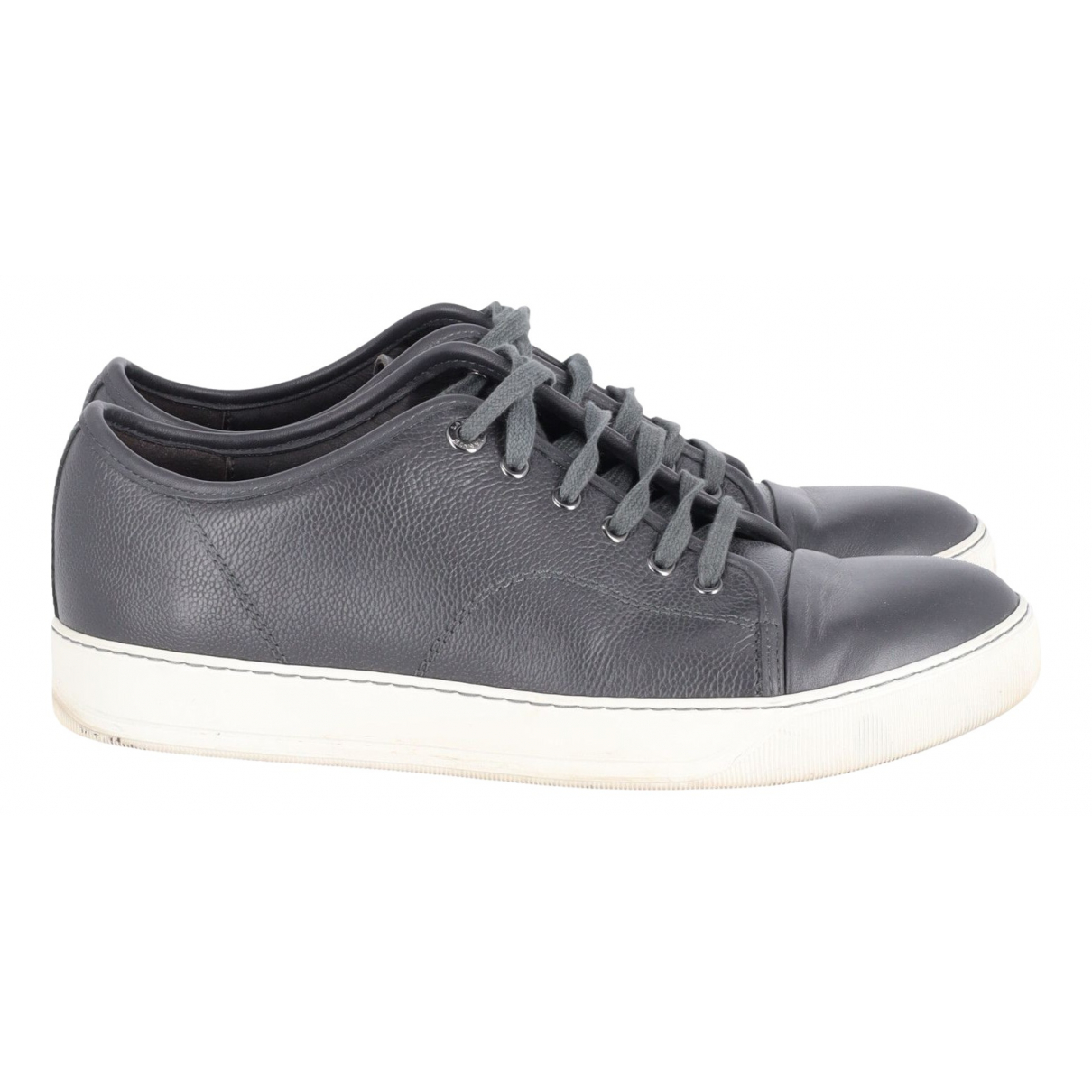 Pre-owned Lanvin Leather Low Trainers 