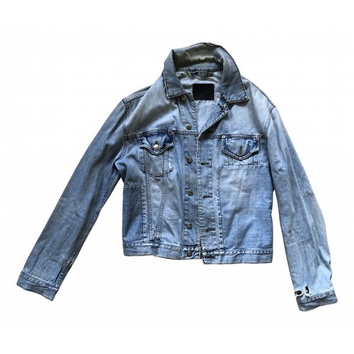 Pre-owned Mcq By Alexander Mcqueen Jacket In Blue