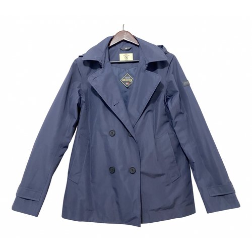 Pre-owned Aigle Coat In Blue