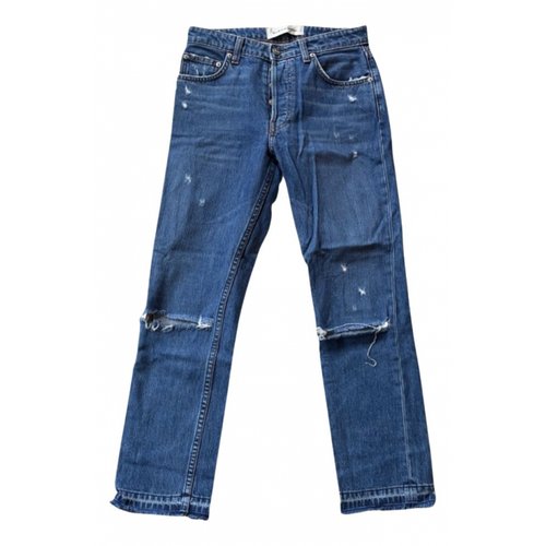 Pre-owned Reformation Jeans In Blue
