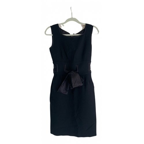 Pre-owned Luella Wool Mid-length Dress In Black