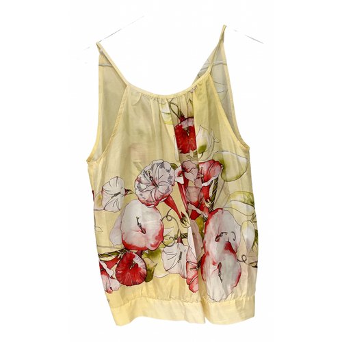 Pre-owned Marella Silk Blouse In Yellow