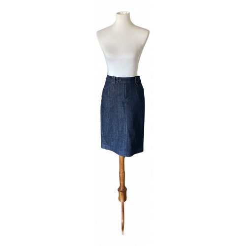 Pre-owned Rag & Bone Mid-length Skirt In Blue