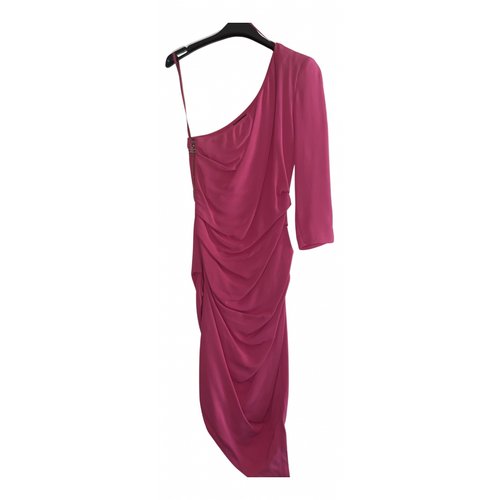 Pre-owned Elisabetta Franchi Mid-length Dress In Pink