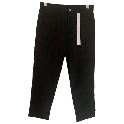 Pre-owned Helmut Lang Trousers In Black