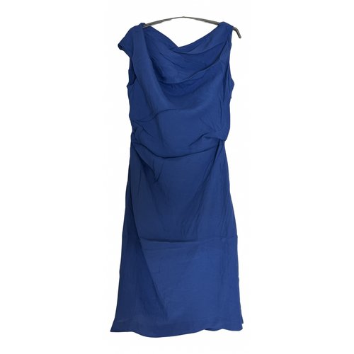 Pre-owned Vivienne Westwood Anglomania Mid-length Dress In Blue