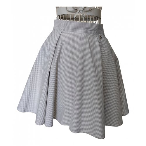 Pre-owned Elisabetta Franchi Mini Skirt In Multicolour