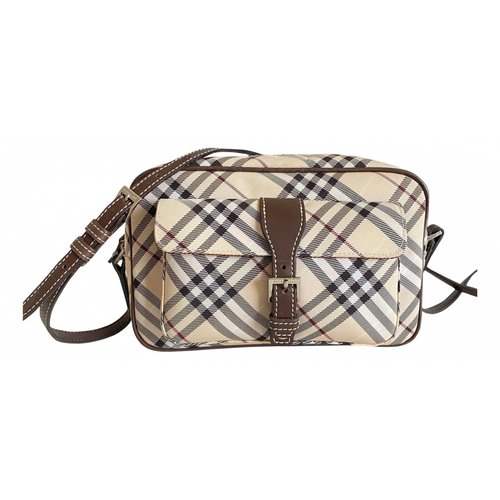 Pre-owned Burberry Cloth Crossbody Bag In Multicolour