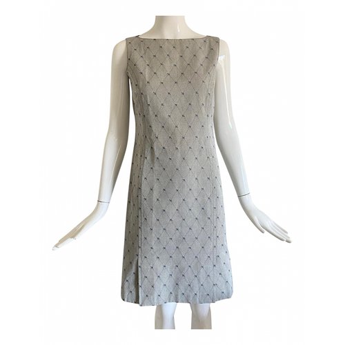 Pre-owned Burberry Mini Dress In Grey