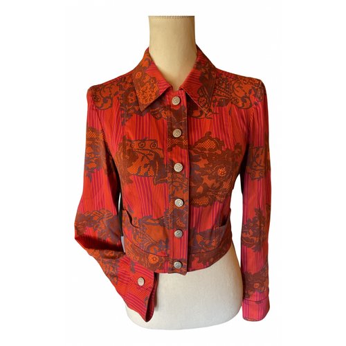 Pre-owned Christian Lacroix Jacket In Red