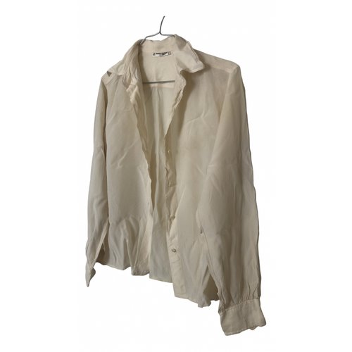 Pre-owned Saint Laurent Cashmere Shirt In Beige