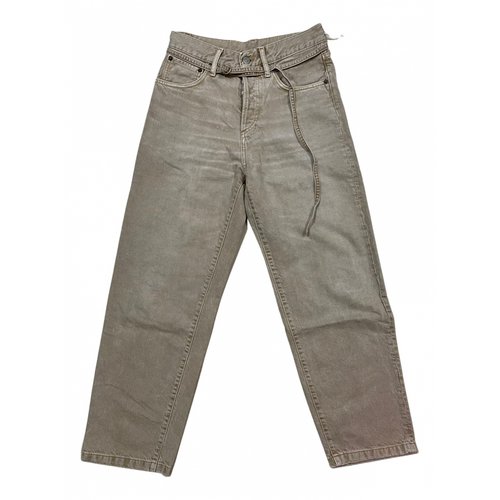 Pre-owned Acne Studios Straight Jeans In Beige