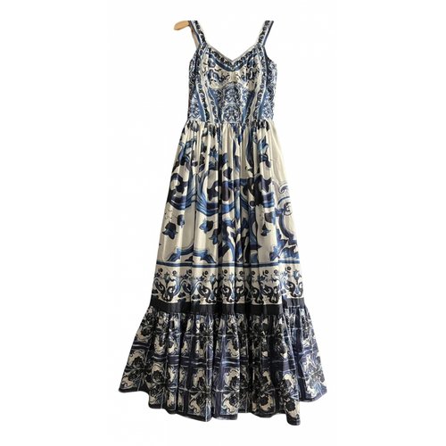 Pre-owned Dolce & Gabbana Dress In Blue