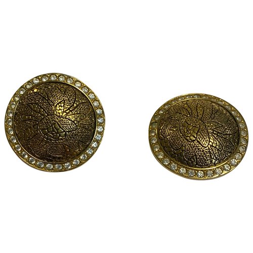 Pre-owned Rochas Earrings In Gold