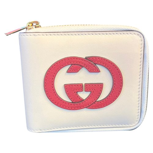Pre-owned Gucci Leather Small Bag In White