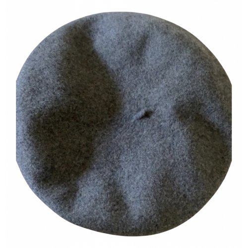 Pre-owned Borsalino Wool Hat In Grey