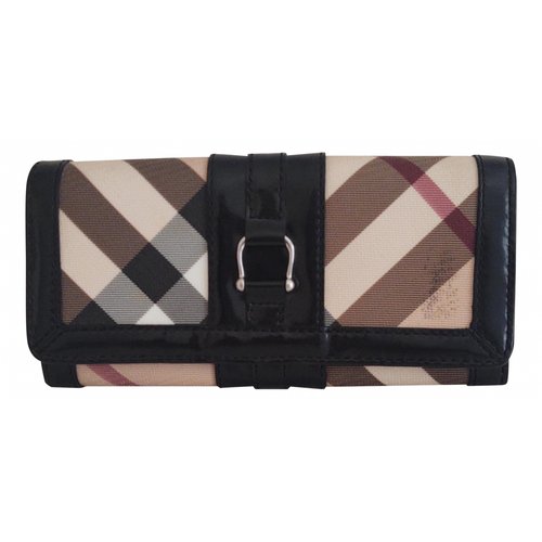 Pre-owned Burberry Wallet In Multicolour