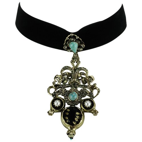 Pre-owned Etro Necklace In Black