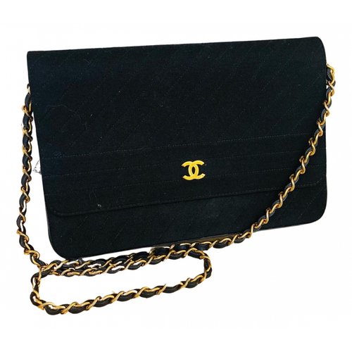 Cloth crossbody bag Chanel Black in Cloth - 35931599