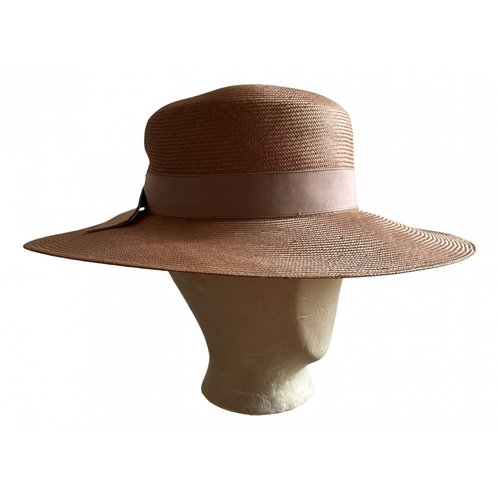 Pre-owned Borsalino Hat In Pink