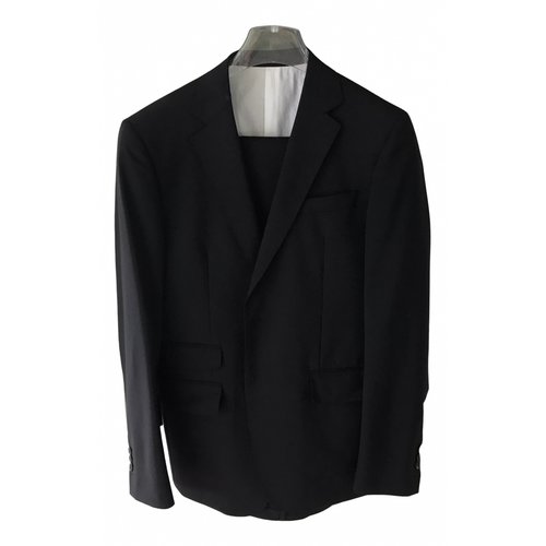 Pre-owned Dsquared2 Wool Suit In Black