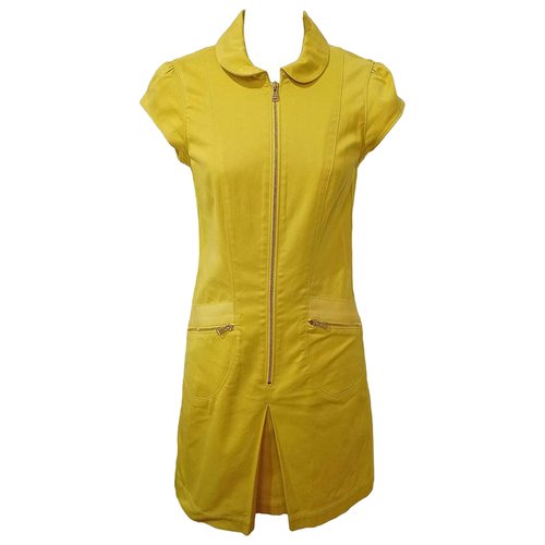 Pre-owned Louis Vuitton Mid-length Dress In Yellow