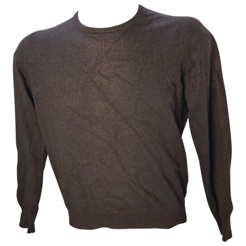 Pre-owned Malo Cashmere Pull In Brown