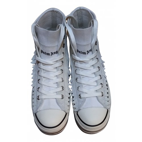 Pre-owned Palm Angels Trainers In White