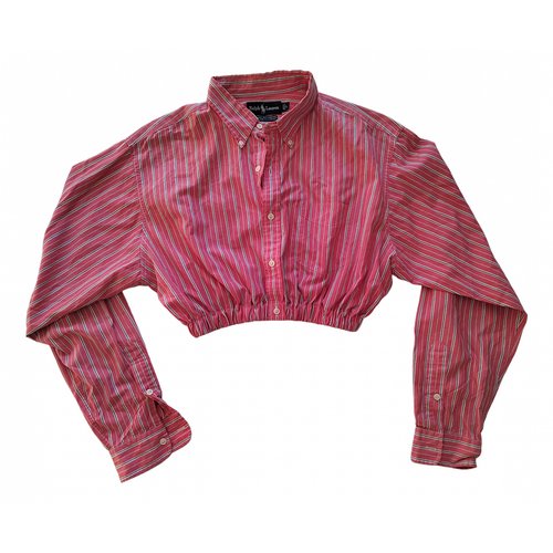 Pre-owned Ralph Lauren Blouse In Pink