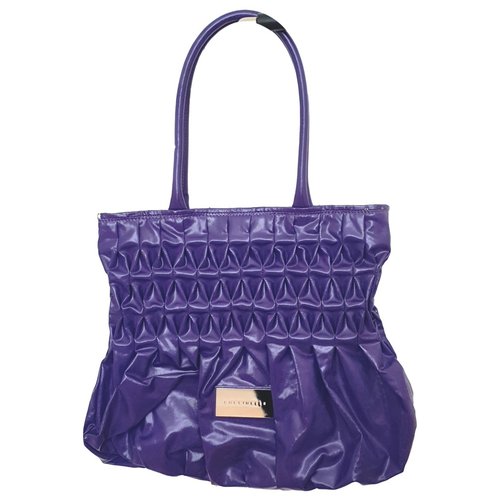 Pre-owned Coccinelle Tote In Purple