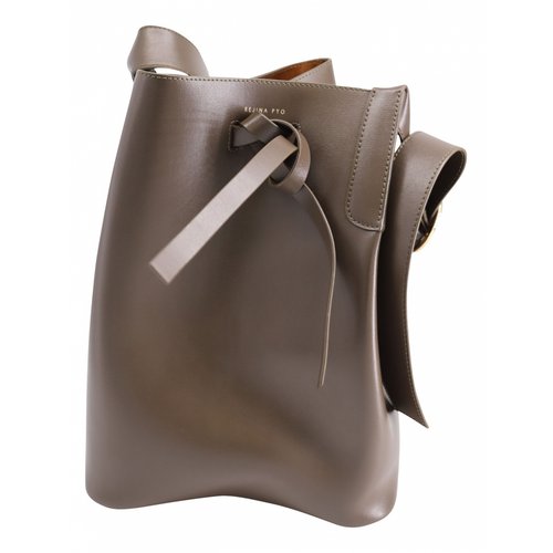 Pre-owned Rejina Pyo Leather Tote In Brown