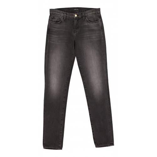Pre-owned J Brand Slim Jeans In Black
