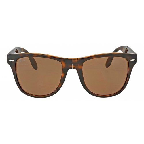 Pre-owned Ray Ban Original Wayfarer Sunglasses In Brown