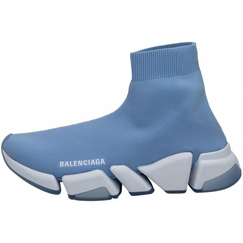 Pre-owned Balenciaga Trainers In Blue