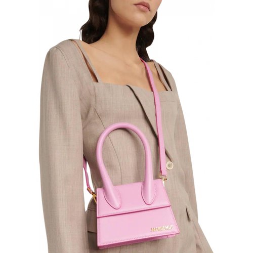 Pre-owned Jacquemus Crossbody Bag In Pink