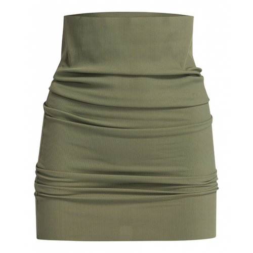 Pre-owned Attico Mid-length Skirt In Green