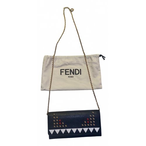 Pre-owned Fendi Leather Wallet In Multicolour